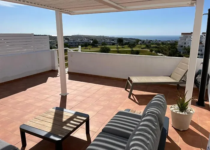 2266-amazing Newly Furnished Apt,on Golf, Sea View Estepona